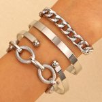 New Alloy Combo Set Bracelet Set of Four