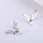 Christmas Snowflake Elk Santa Claus Earrings