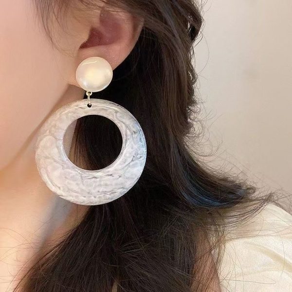 Geometric Circles Unique Niche Designs Exaggerated Simple Premium Hundred Earrings