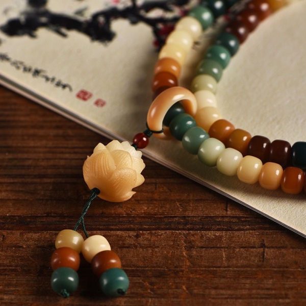 Dunhuang asked the sky Bodhi 108 Buddha beads, new ethnic style rosaries