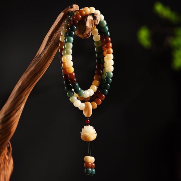 Dunhuang asked the sky Bodhi 108 Buddha beads, new ethnic style rosaries